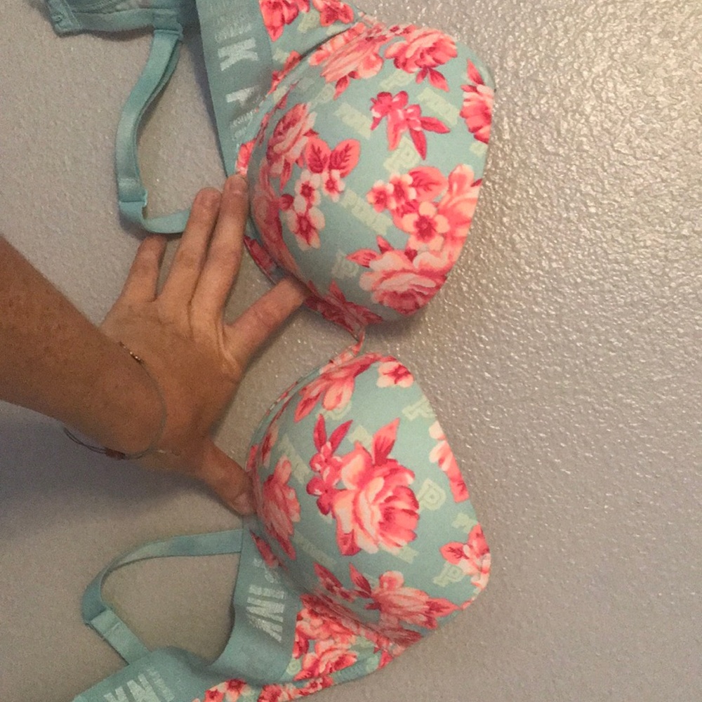 36D Pink padded bra